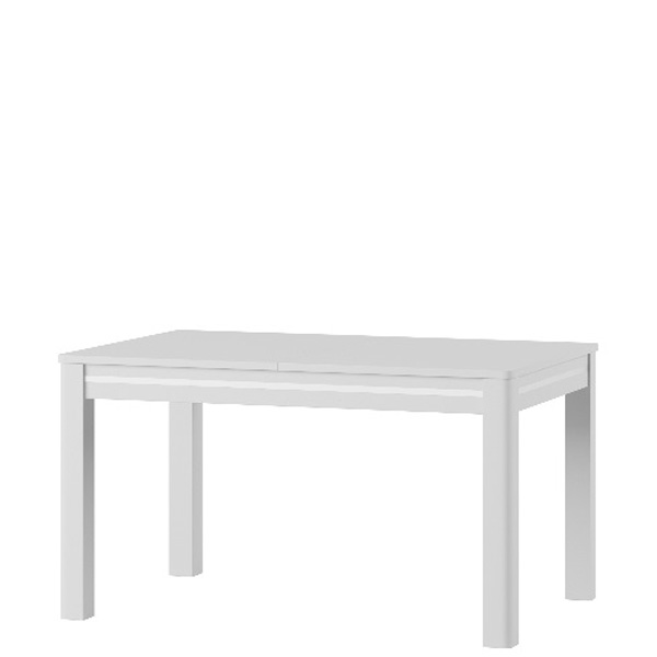 Stół rozkładany Sunny 1 136-210 cm biały połysk  Szynaka Meble